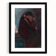 Expressionist Art - The Kiss: Modern Expressionism Wall Decor