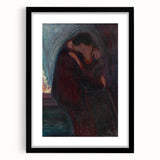 Expressionist Art - The Kiss: Modern Expressionism Wall Decor