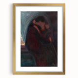 Expressionist Art - The Kiss: Modern Expressionism Wall Decor