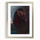 Expressionist Art - The Kiss: Modern Expressionism Wall Decor