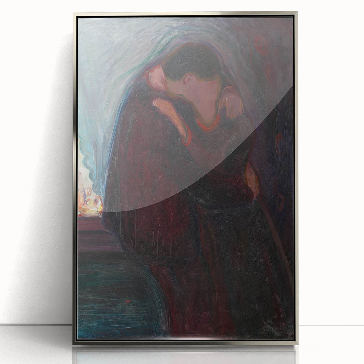 Expressionist Art - The Kiss: Modern Expressionism Wall Decor