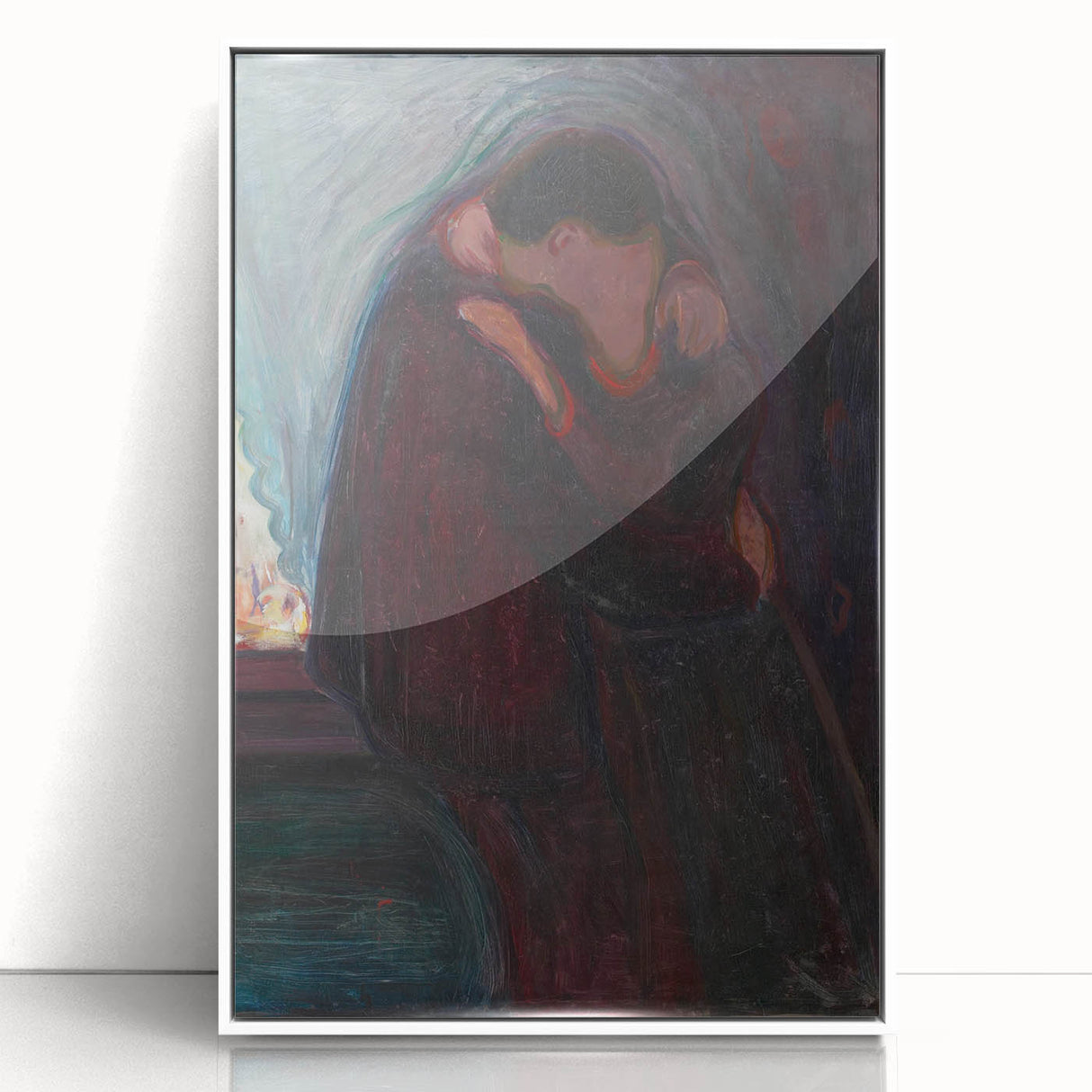 Expressionist Art - The Kiss: Modern Expressionism Wall Decor
