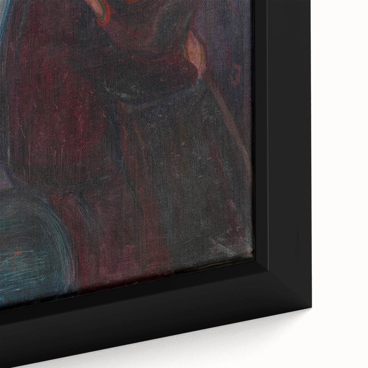 Expressionist Art - The Kiss: Modern Expressionism Wall Decor
