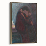 Expressionist Art - The Kiss: Modern Expressionism Wall Decor