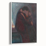 Expressionist Art - The Kiss: Modern Expressionism Wall Decor