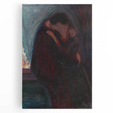 Expressionist Art - The Kiss: Modern Expressionism Wall Decor