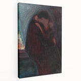 Expressionist Art - The Kiss: Modern Expressionism Wall Decor