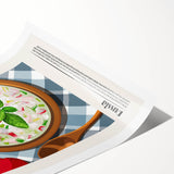 Extra large wall art featuring monochrome line art flowers on a rolled print, ideal for large living room decor.