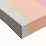 Large art canvas featuring a black and white landscape painting, ideal for bedroom wall decor.