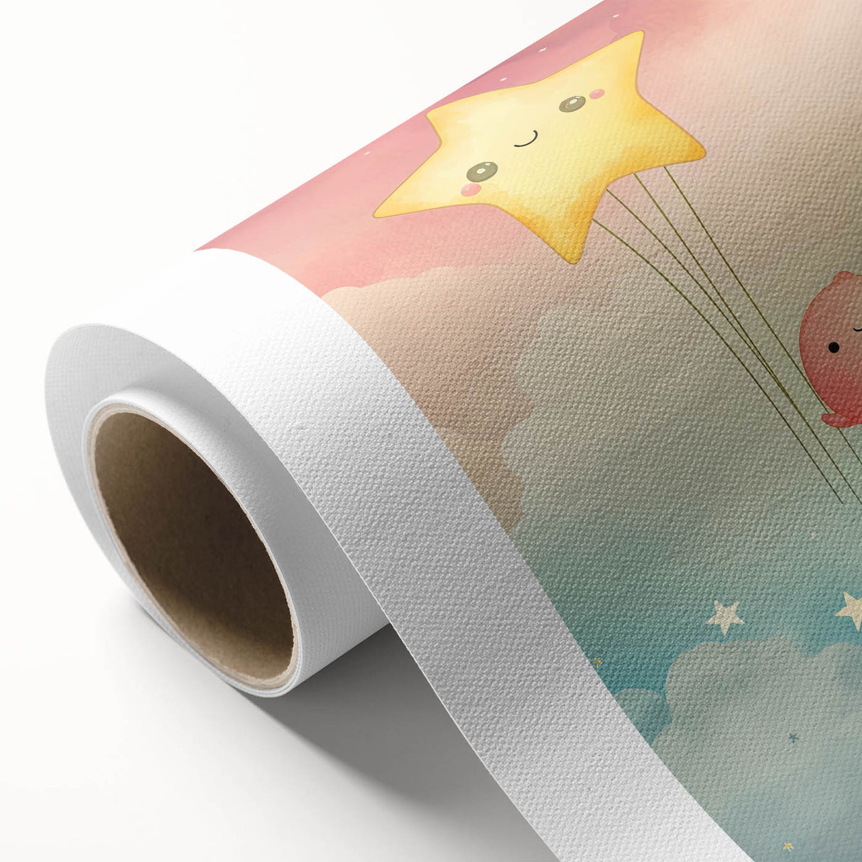 Framed Art for Children's Rooms – Floating Star Wall Print