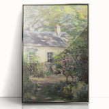 Framed acrylic landscape art showcasing vibrant silver and blue hues, perfect for modern home decor, highlighting serene natural scenery and elegant design.