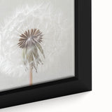 Close-up of a textured black wall art featuring colorful florals, framed canvas, ideal for living room decor.