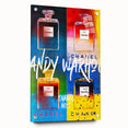 Pop Art Chanel No. 5 Wall Art - Andy Warhol Inspired Canvas Print