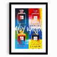 Pop Art Chanel No. 5 Wall Art - Andy Warhol Inspired Canvas Print