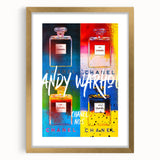 Pop Art Chanel No. 5 Wall Art - Andy Warhol Inspired Canvas Print
