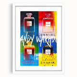 Pop Art Chanel No. 5 Wall Art - Andy Warhol Inspired Canvas Print