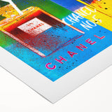 Pop Art Chanel No. 5 Wall Art - Andy Warhol Inspired Canvas Print