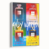 Pop Art Chanel No. 5 Wall Art - Andy Warhol Inspired Canvas Print
