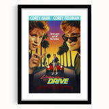 Retro License to Drive Poster Art - Vintage 80s Comedy Movie Prints
