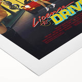 Retro License to Drive Poster Art - Vintage 80s Comedy Movie Prints