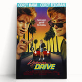 Retro License to Drive Poster Art - Vintage 80s Comedy Movie Prints