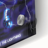 Metallica Retro Wall Art – Ride the Lightning Vintage Print