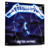 Metallica Retro Wall Art – Ride the Lightning Vintage Print
