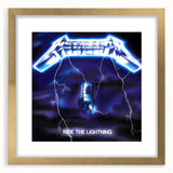 Metallica Retro Wall Art – Ride the Lightning Vintage Print