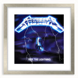 Metallica Retro Wall Art – Ride the Lightning Vintage Print