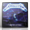 Metallica Retro Wall Art – Ride the Lightning Vintage Print