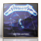 Metallica Retro Wall Art – Ride the Lightning Vintage Print