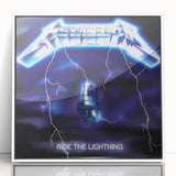 Metallica Retro Wall Art – Ride the Lightning Vintage Print