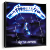 Metallica Retro Wall Art – Ride the Lightning Vintage Print