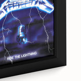 Metallica Retro Wall Art – Ride the Lightning Vintage Print