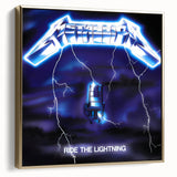 Metallica Retro Wall Art – Ride the Lightning Vintage Print