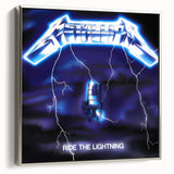 Metallica Retro Wall Art – Ride the Lightning Vintage Print