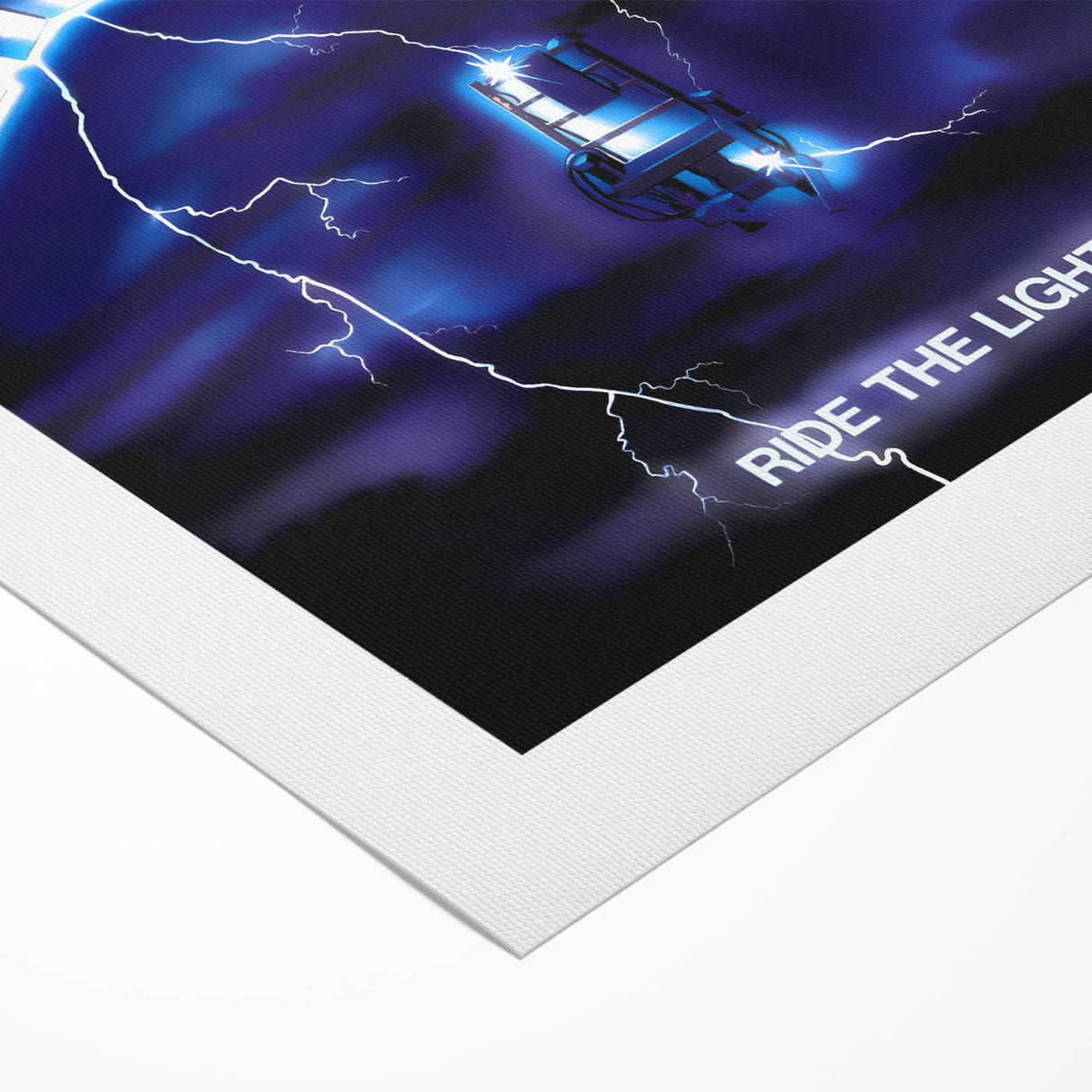 Metallica Retro Wall Art – Ride the Lightning Vintage Print