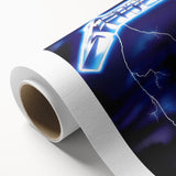 Metallica Retro Wall Art – Ride the Lightning Vintage Print
