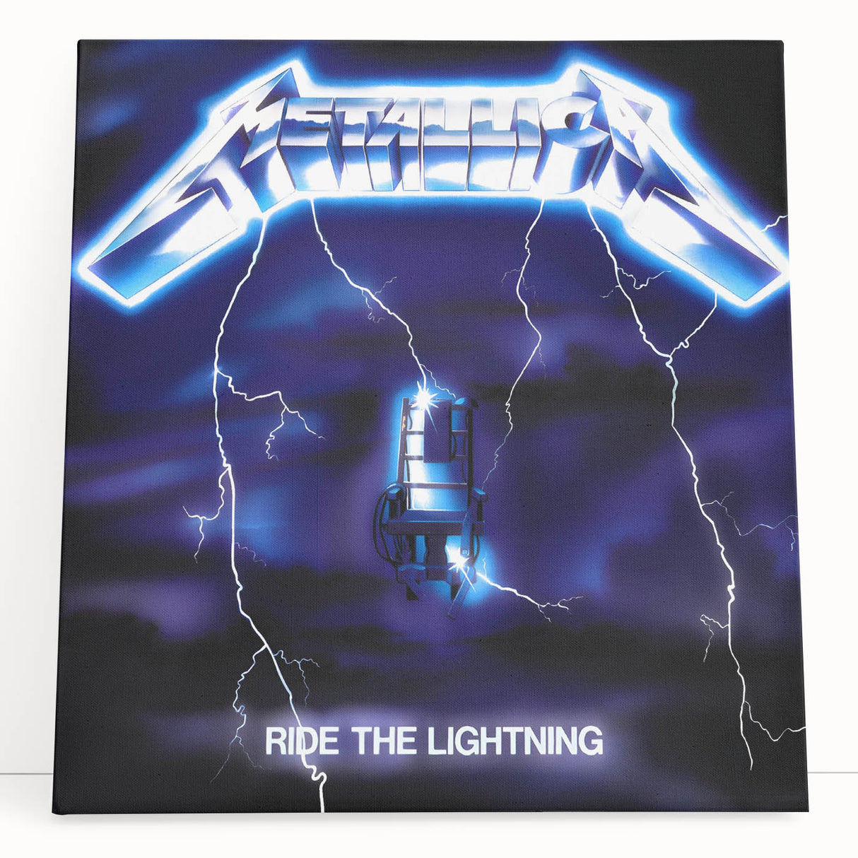 Metallica Retro Wall Art – Ride the Lightning Vintage Print