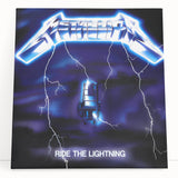 Metallica Retro Wall Art – Ride the Lightning Vintage Print