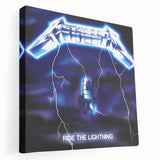 Metallica Retro Wall Art – Ride the Lightning Vintage Print