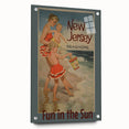 Vintage New Jersey Seashore Travel Poster – Fun in the Sun