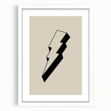 Lightning Bolt Wall Art - Boys Room Wall Art Kids Wall Art Prints