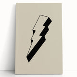 Lightning Bolt Wall Art - Boys Room Wall Art Kids Wall Art Prints