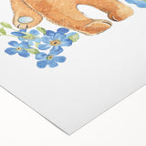 Playful Bear Nursery Canvas Prints - Kids Room Wall Art