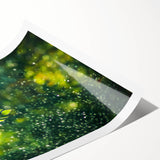 Extra large rolled print featuring line art flowers in soft pastel shades, ideal for large living room wall art.