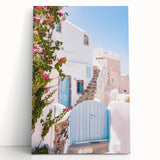 Black and white abstract design on large stretched canvas, ideal for kitchen wall art or bedroom ambiance.