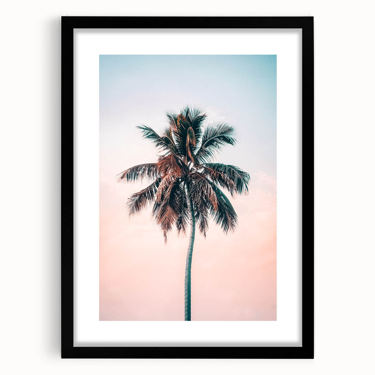 Extra large, abstract art print featuring vibrant, colorful textures on a black framed canvas, ideal for living room decor.