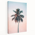 Large art on stretched canvas depicting a summer scene in pastel shades, suitable for kitchen wall art.