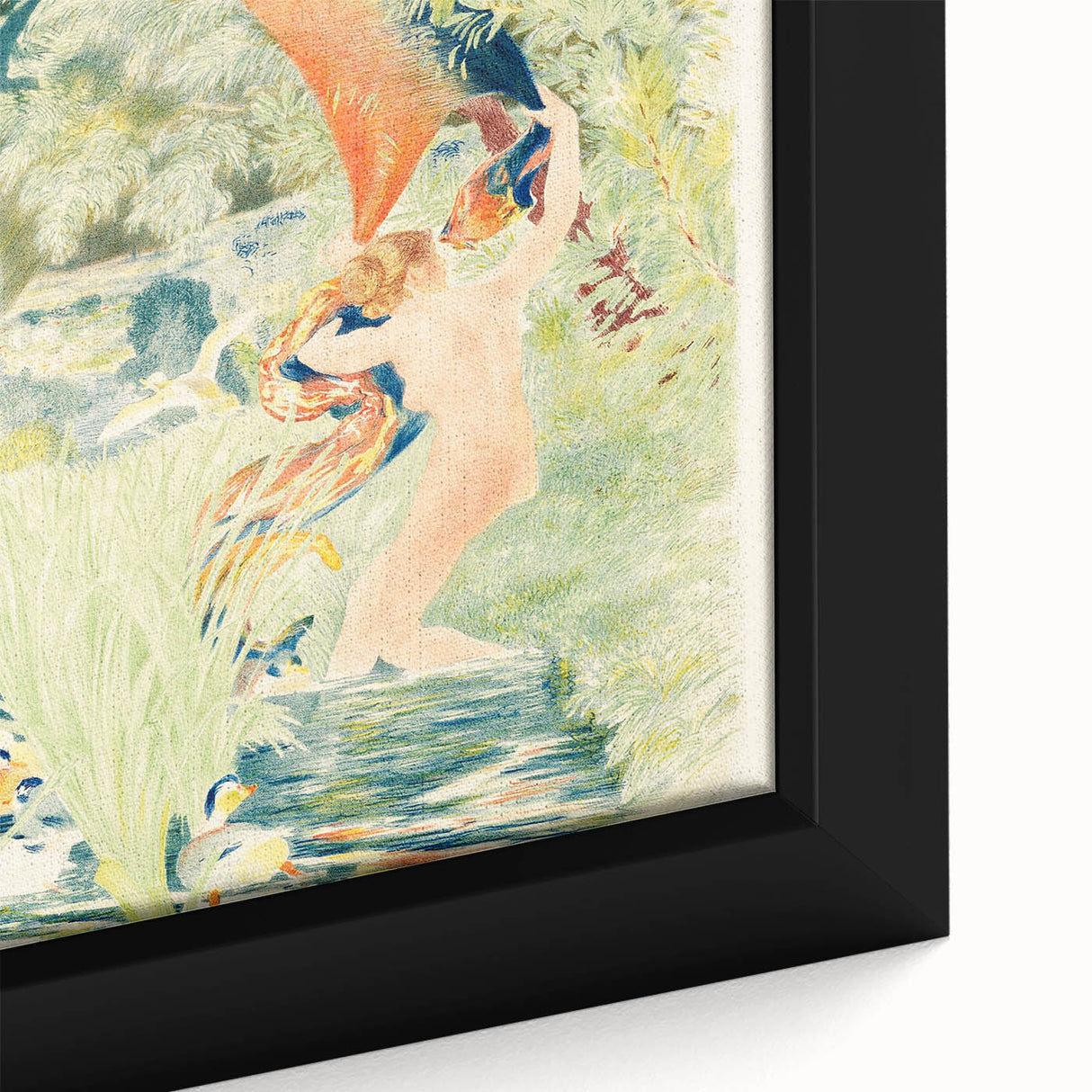 Impressionist Artwork - The Rainbow by Félix Bracquemond Print